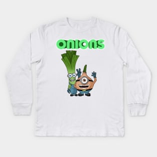 Onions Kids Long Sleeve T-Shirt